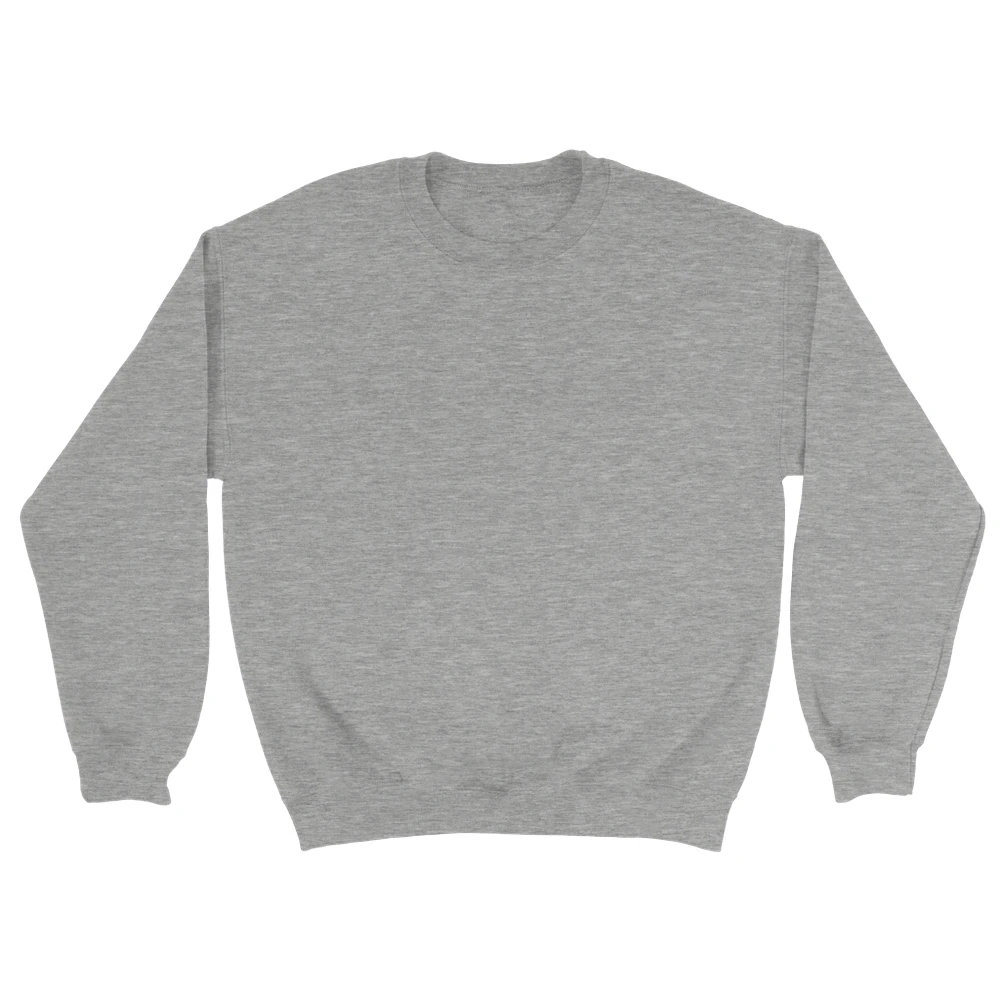 Uniseks sweatshirt met ronde hals