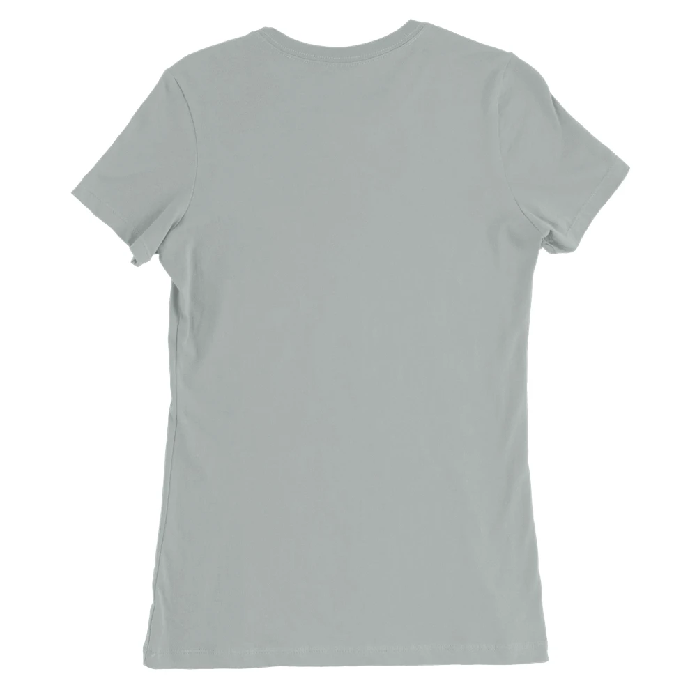 Premium dames T-shirt met ronde hals