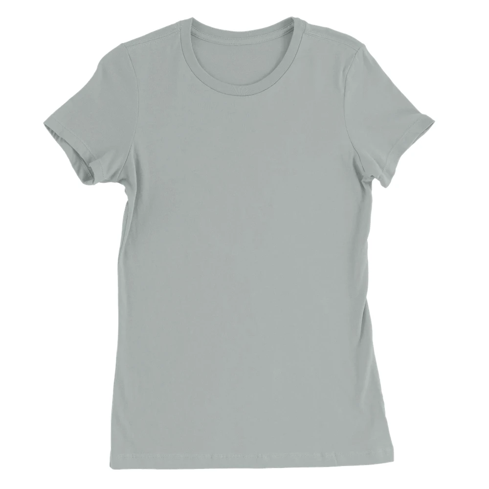 Premium dames T-shirt met ronde hals