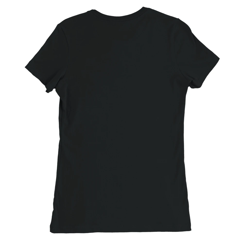 Premium dames T-shirt met ronde hals