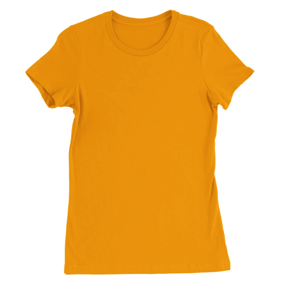 Premium dames T-shirt met ronde hals