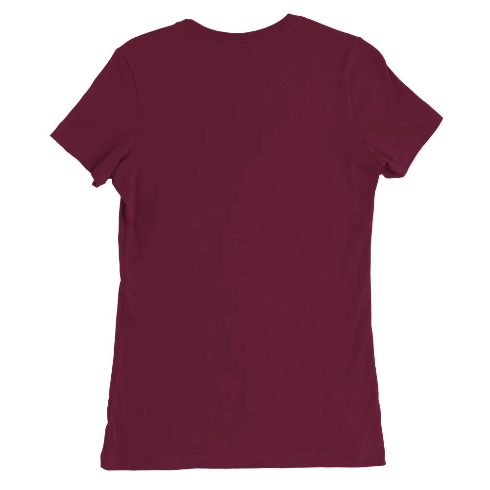 Premium dames T-shirt met ronde hals
