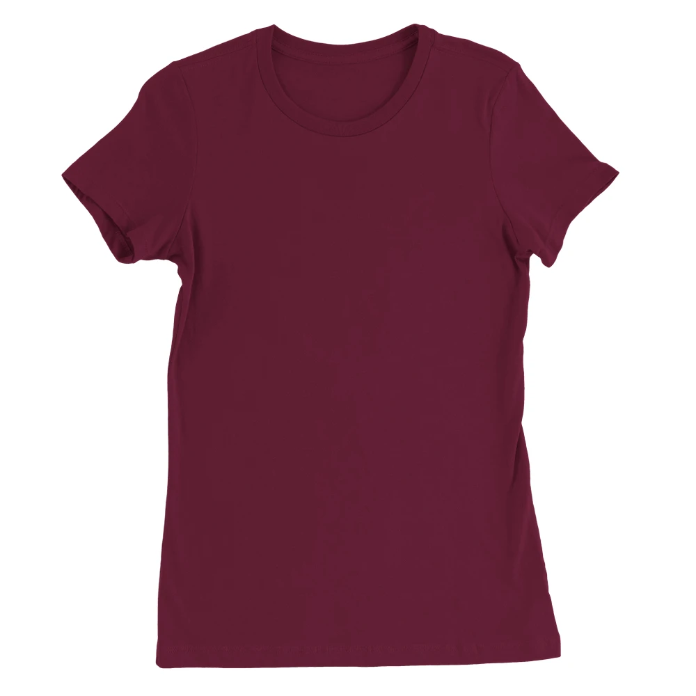 Premium dames T-shirt met ronde hals