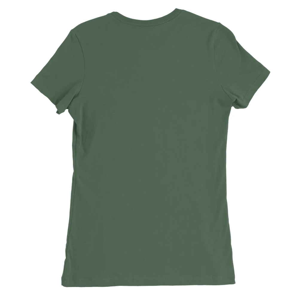 Premium dames T-shirt met ronde hals