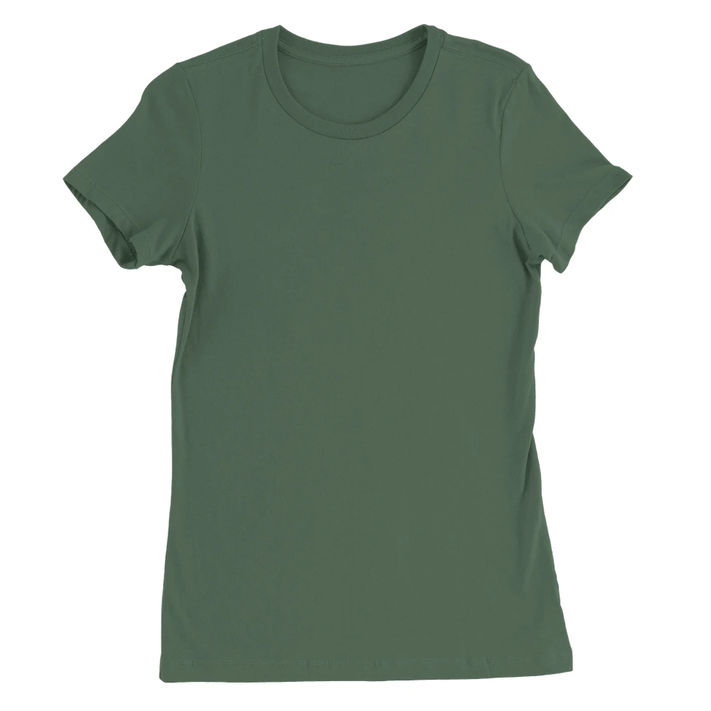 Premium dames T-shirt met ronde hals