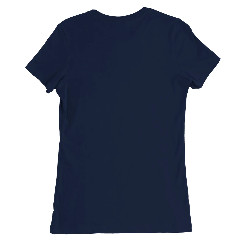 Premium dames T-shirt met ronde hals
