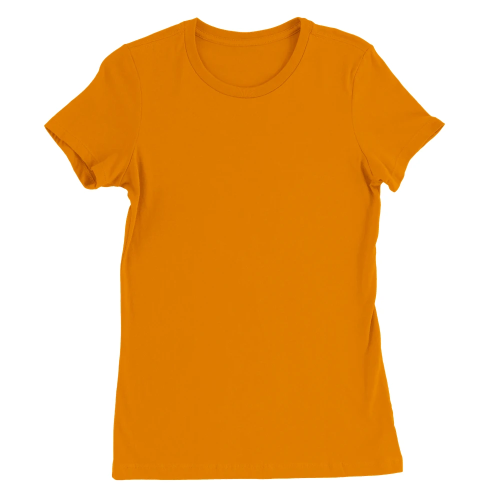 Premium dames T-shirt met ronde hals