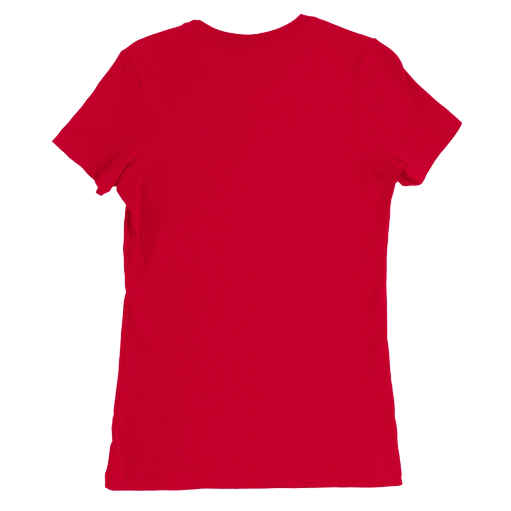 Premium dames T-shirt met ronde hals