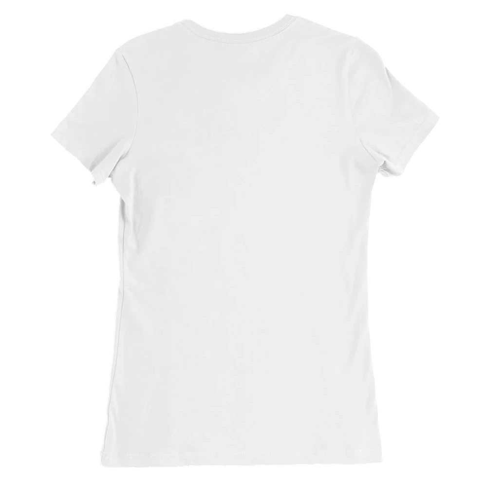 Premium dames T-shirt met ronde hals