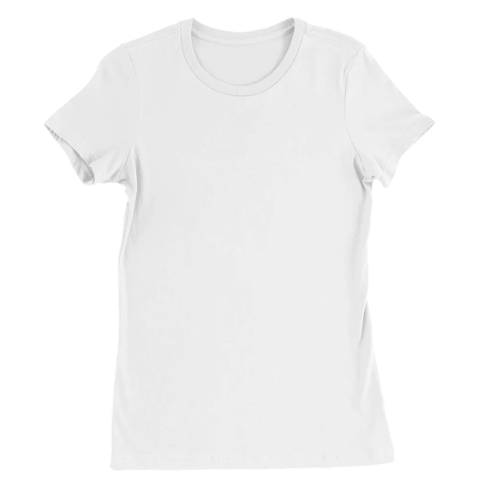 Premium dames T-shirt met ronde hals